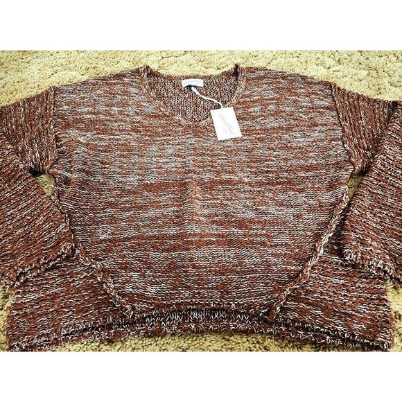 Universal Thread Women's Heathered Brown Knit Sweater Size: Medium (NWT) - Picture 4 of 9
